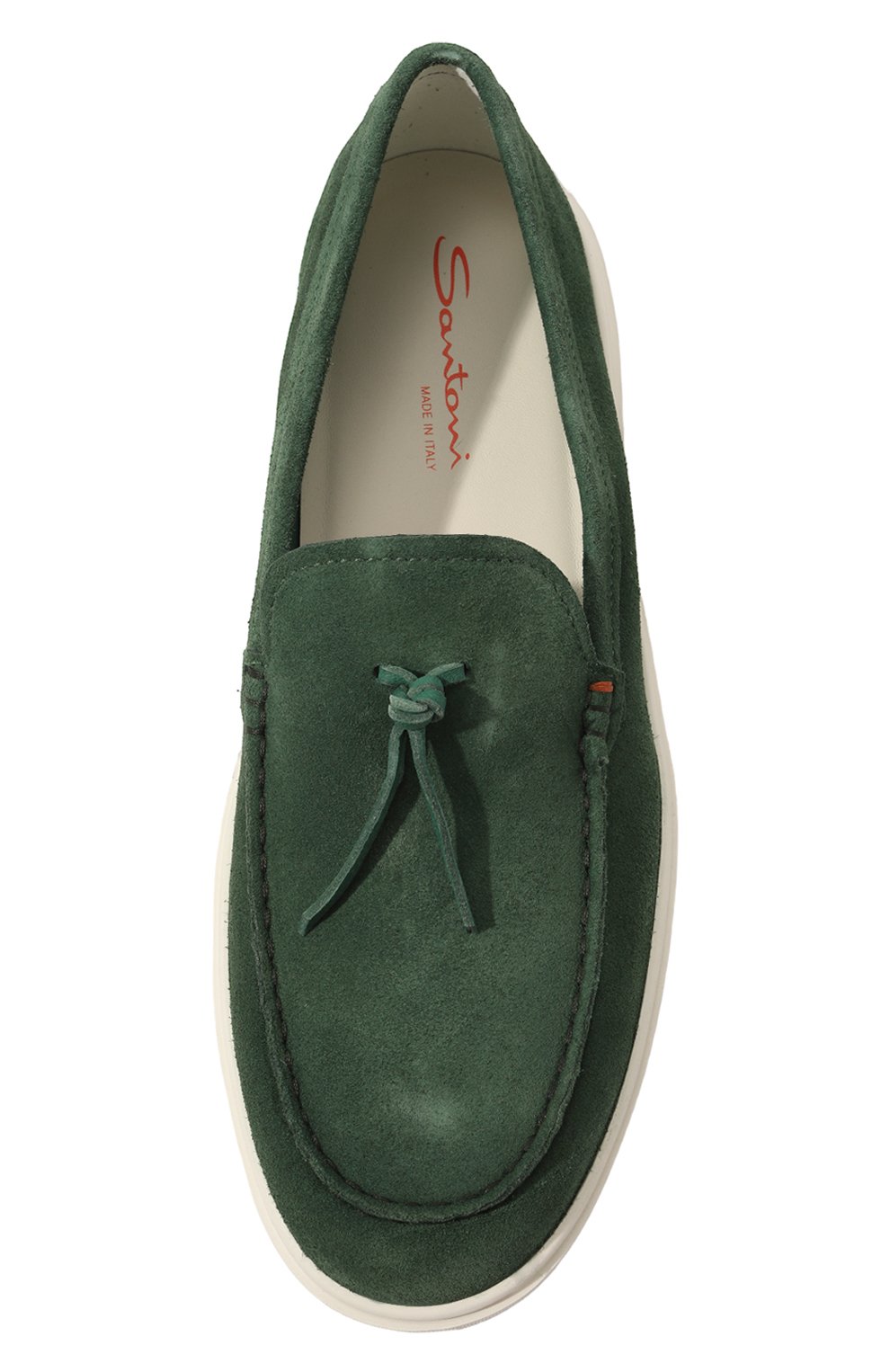 Замшевые слипоны SANTONI, арт. MBCD21439BARCSB5V29, фото 6