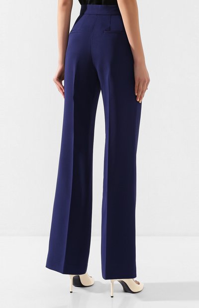 Брюки из вискозы PHILOSOPHY DI LORENZO SERAFINI темно-синего цвета по цене 41250 руб., арт. V0329/722, фото 4 Брюки из вискозы PHILOSOPHY DI LORENZO SERAFINI, арт. V0329/722, фото 4