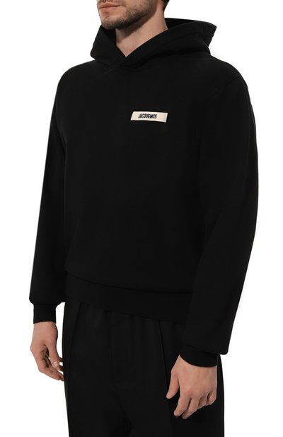 Хлопковое худи JACQUEMUS, арт. 24E/245JS247-2036, фото 3