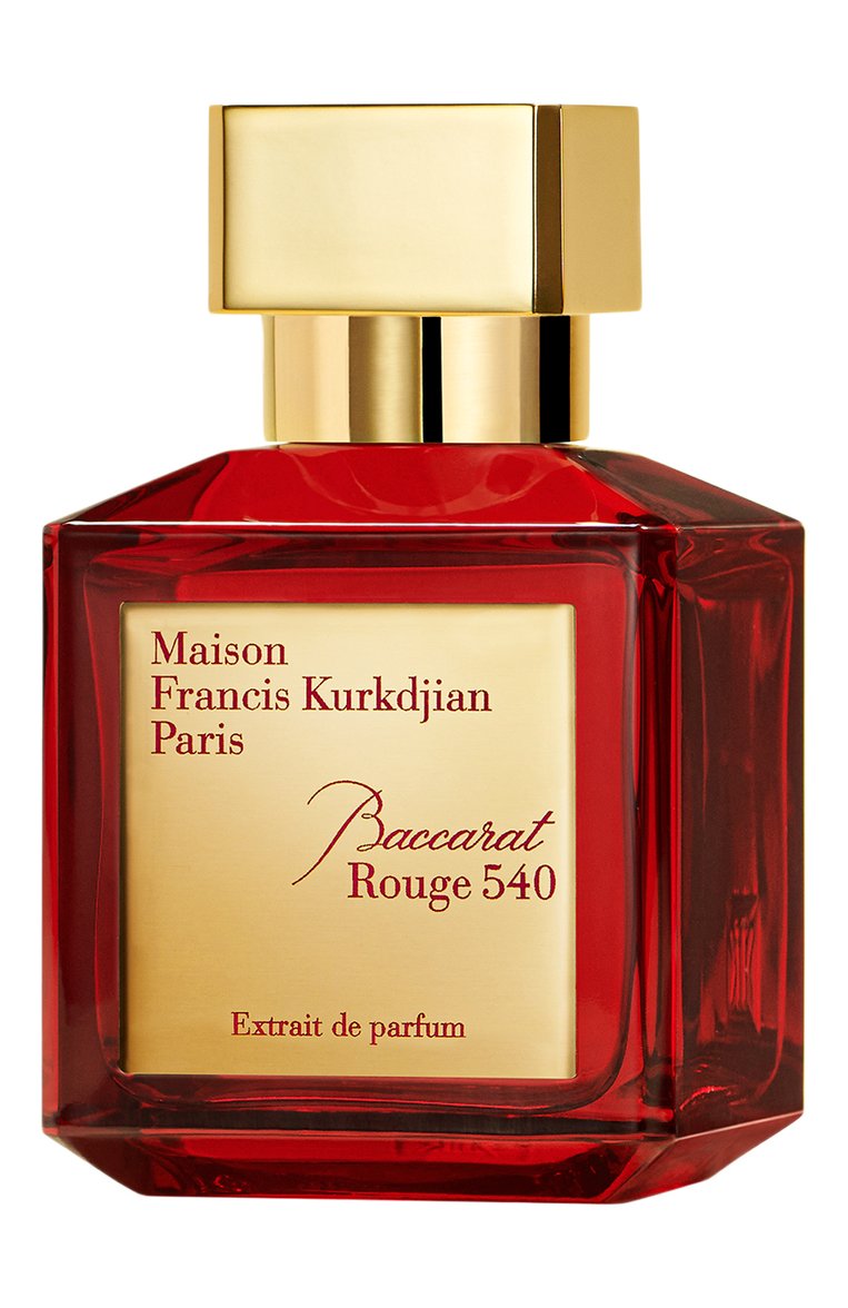 Парфюмерный экстра�кт baccarat rouge 540 (70ml) MAISON FRANCIS KURKDJIAN бесцветного цвета, арт. 1042302 | Фото 2 (Тип продукта - парфюмерия: Экстракт; Региональные ограничения белый список (Axapta Mercury): Не проставлено; Тип аромата: Древесный, Цветочный; Нос: Не проставлено; Ограничения доставки: flammable)