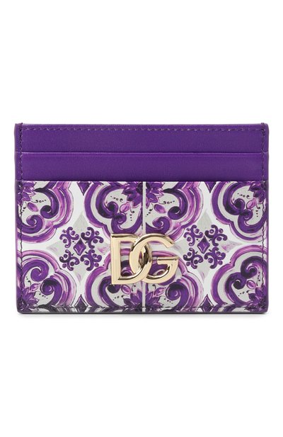 Женский кожаный футляр для кредитных карт DOLCE & GABBANA, арт. BI0330/A0026