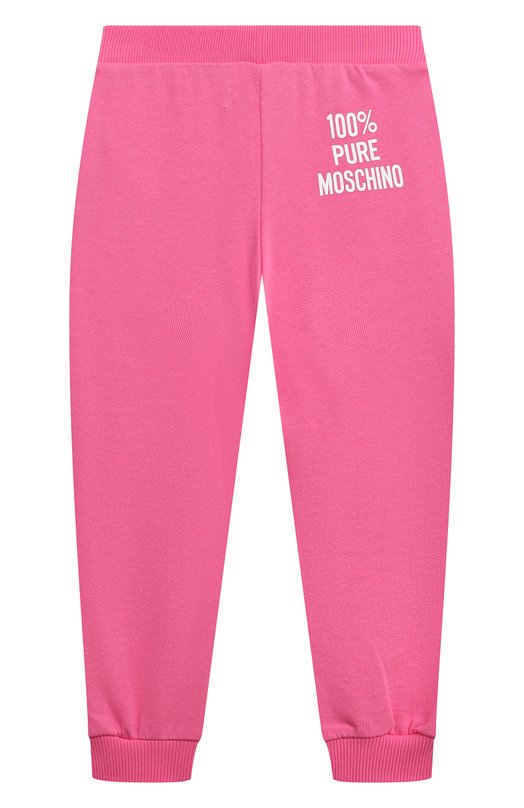 Хлопковые джоггеры Moschino 2