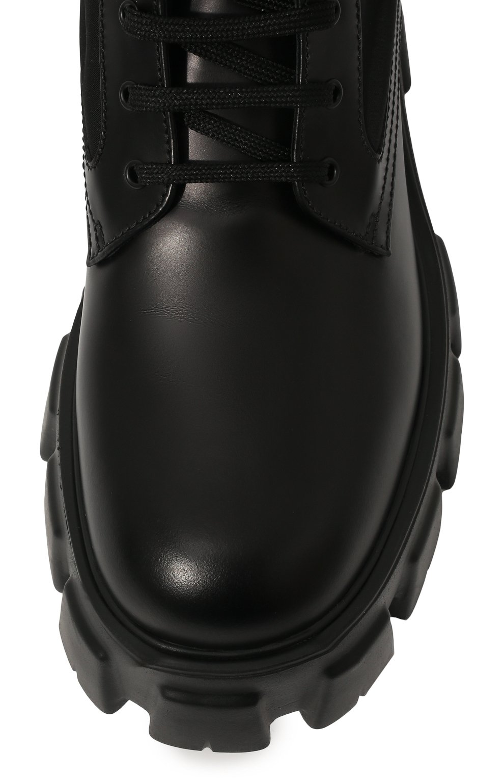 Комбинированные ботинки monolith PRADA, арт. 1T255M-3LFR-F0002-B055, фото 6