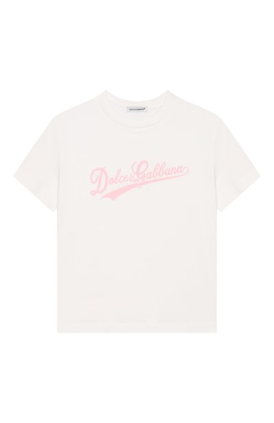 Хлопковая футболка DOLCE & GABBANA, арт. L5JTNK/G7PWL