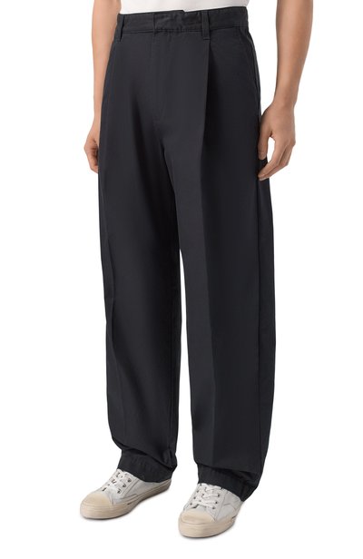 Хлопковые брюки DSQUARED2 черного цвета по цене 69950 руб., арт. S74KB1178/S41794, фото 3 Хлопковые брюки DSQUARED2, арт. S74KB1178/S41794, фото 3