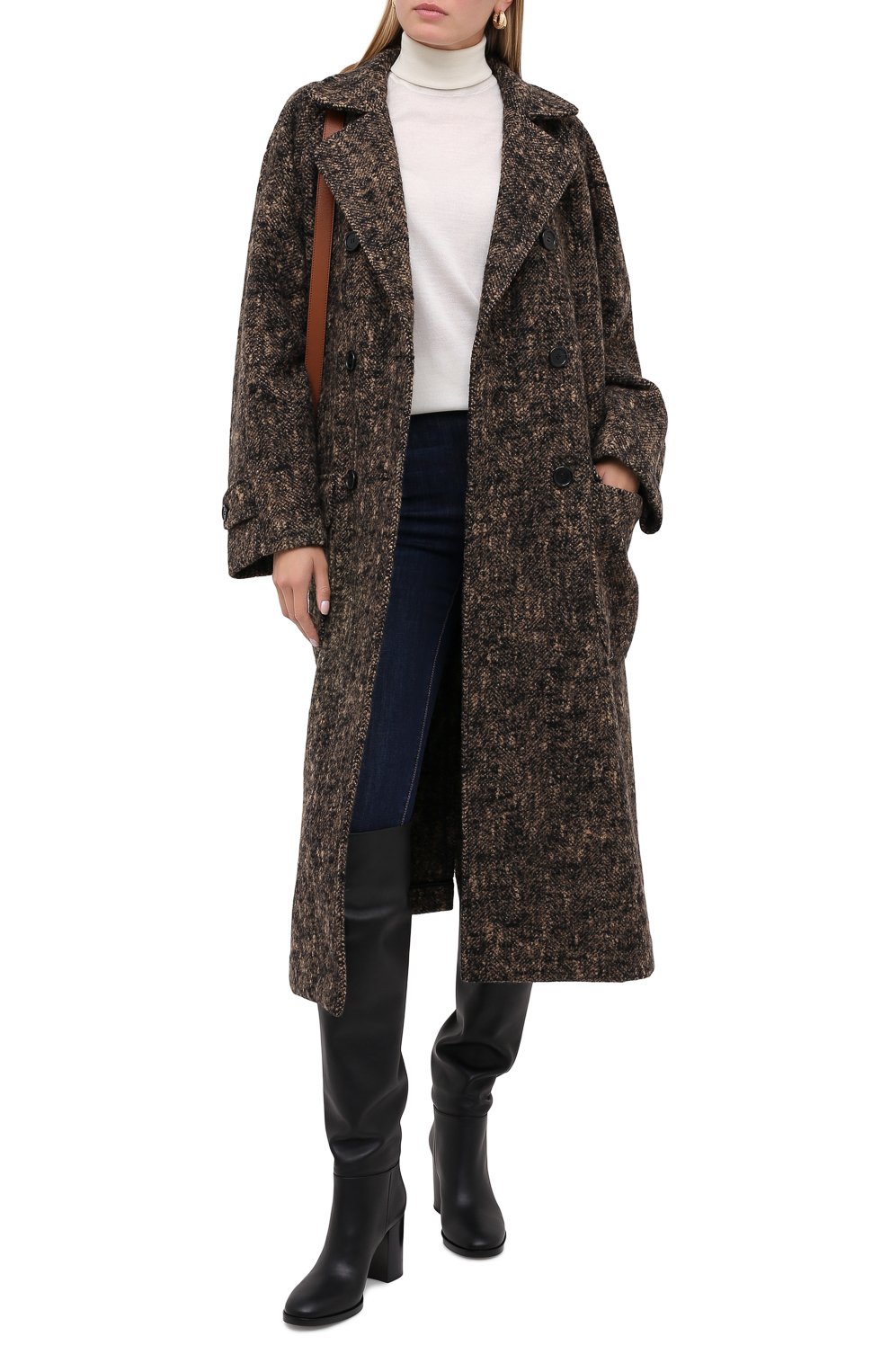 Шерстяное пальто DOLCE & GABBANA, арт. F0AD8T/FMMF4, фото 2