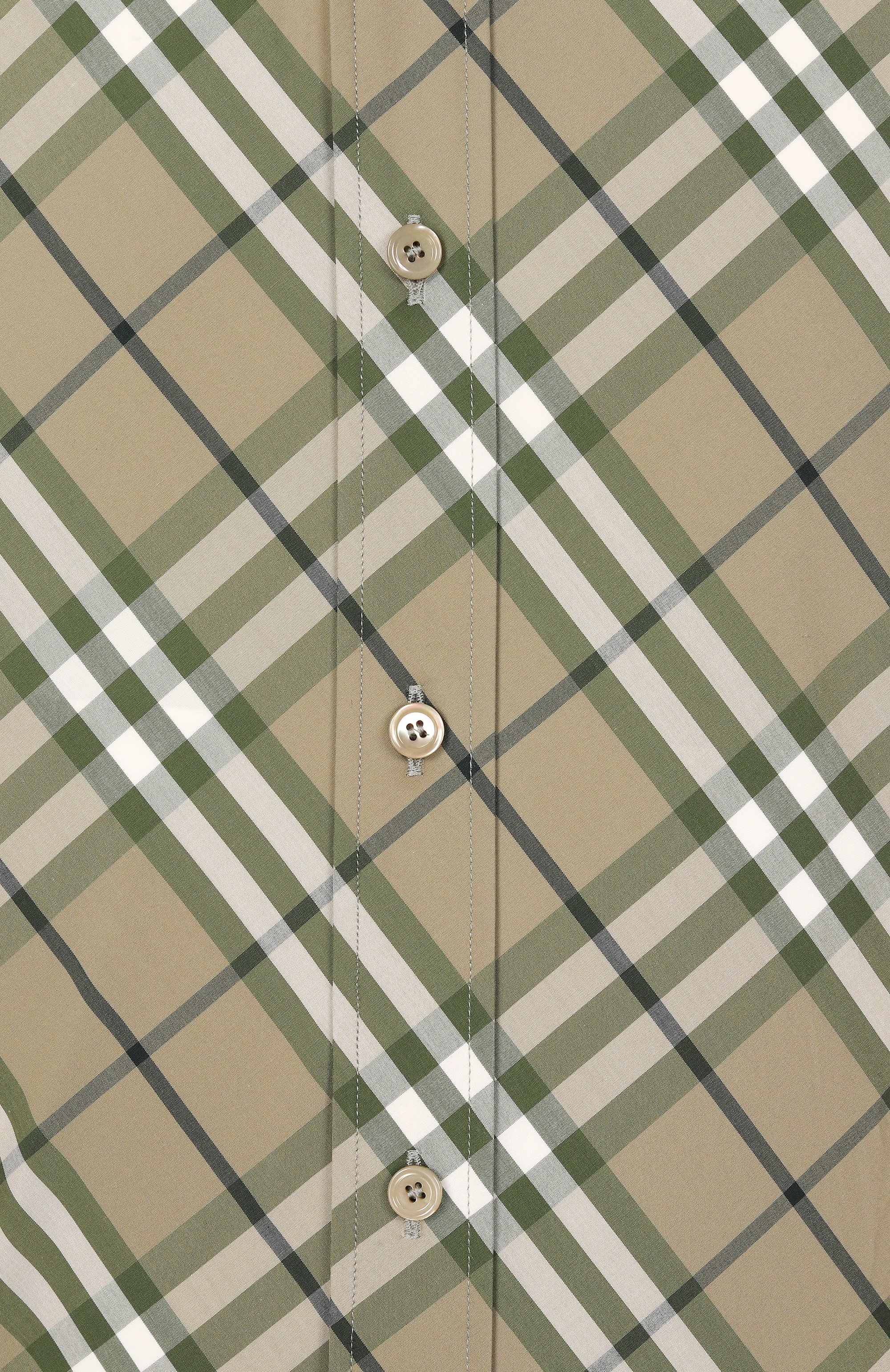 Хлопковая рубашка BURBERRY, арт. 8109377, фото 6