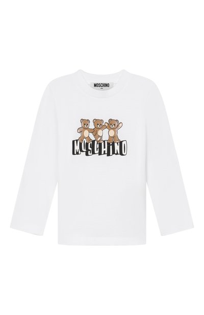 Хлопковый лонгслив MOSCHINO, арт. HW000J/LAA17_001