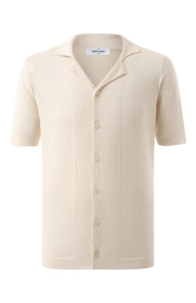 Рубашка изо льна и хлопка GRAN SASSO, арт. 57184/18637, фото 1
