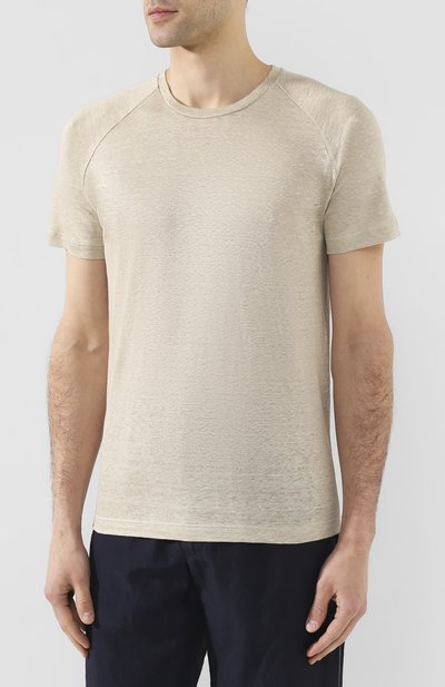 Льняная футболка LORO PIANA, арт. FAI4692, фото 3