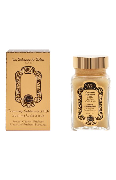 Скраб для лица c ароматом кедра и пачулей (100ml) LA SULTANE DE SABA, арт. 3700448600455, фото 4