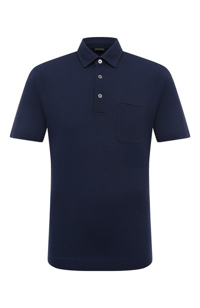 Мужское хлопковое поло ZEGNA, арт. UD392A7/D752