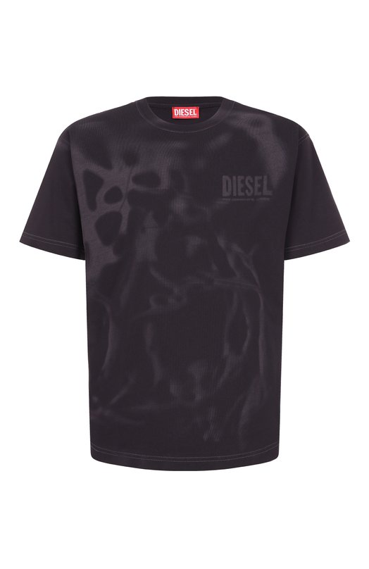 Хлопковая футболка Diesel A19995/0LJBS Чёрный A19995/0LJBS