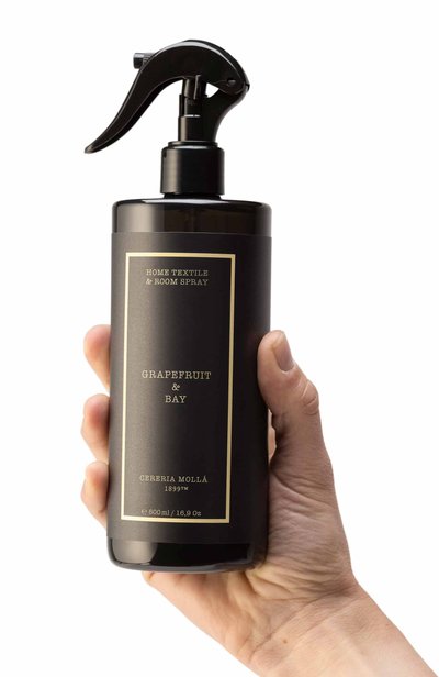 Спрей для дома и тканей grapefruit & bay (500ml) CERERIA MOLLA 1899 бесцветного цвета по цене 4500 руб., арт. 8424405010303, фото 3 Спрей для дома и тканей grapefruit & bay (500ml) CERERIA MOLLA 1899, арт. 8424405010303, фото 3