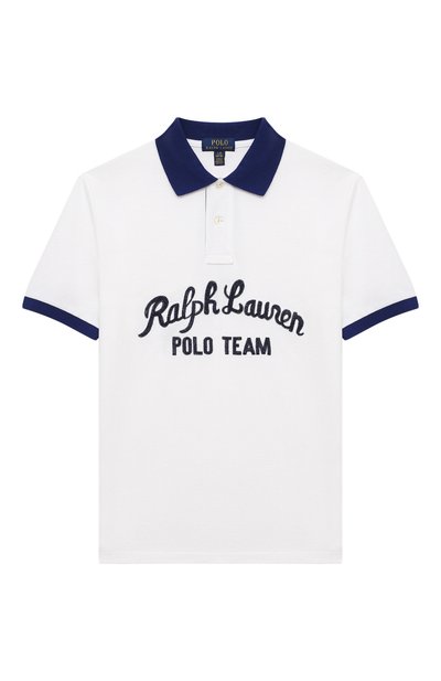 Хлопковое поло POLO RALPH LAUREN, арт. 323836607, фото 1