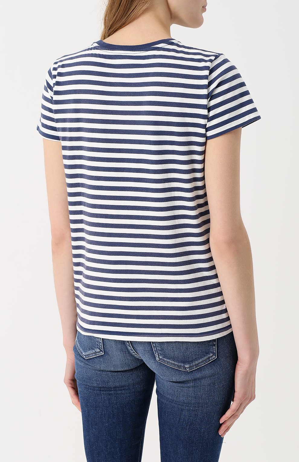Футболка прямого кроя в полоску POLO RALPH LAUREN, арт. 211663098, фото 4