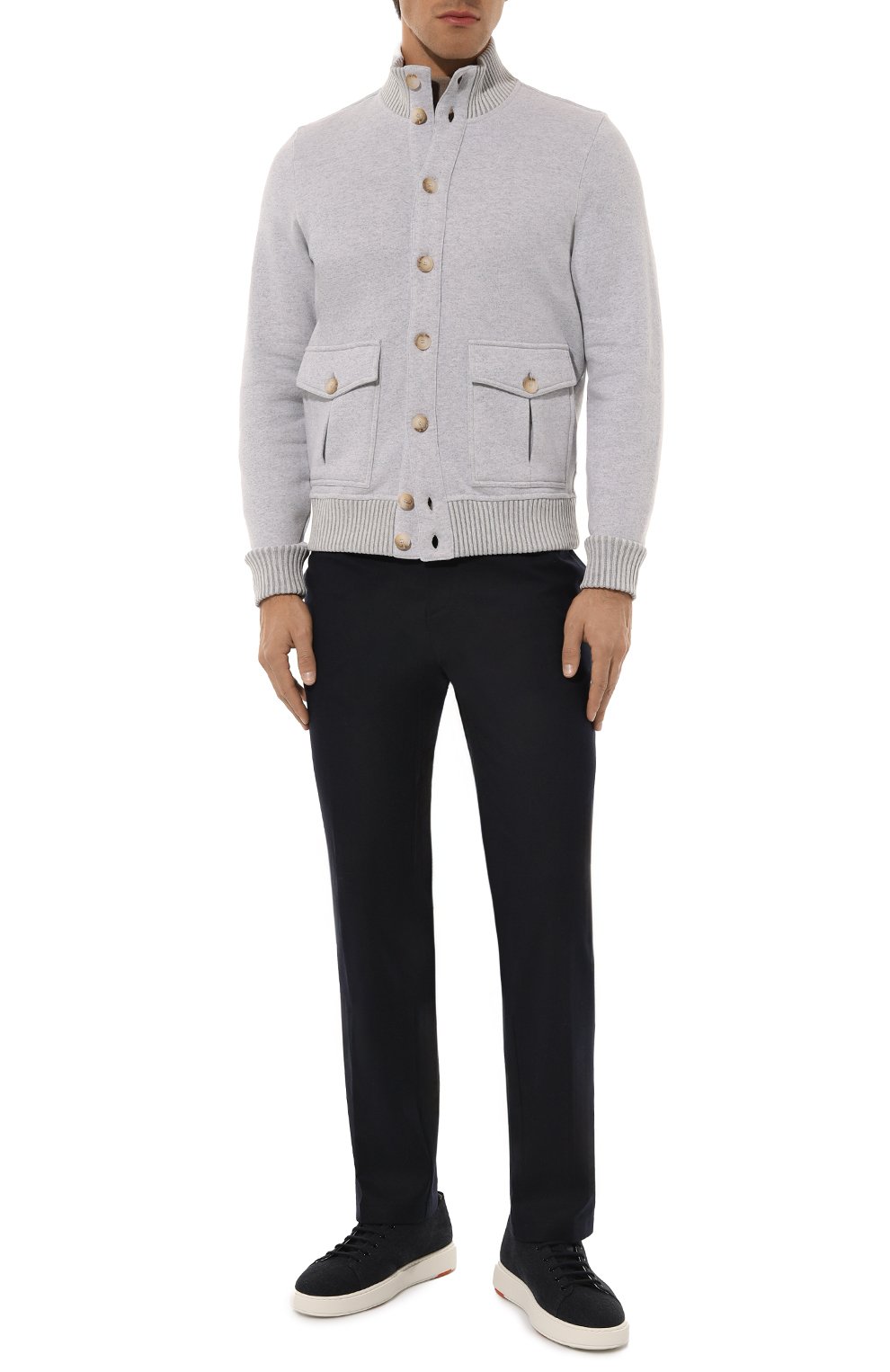 Хлопковый бомбер ANDREA CAMPAGNA, арт. 78152/75805, фото 2