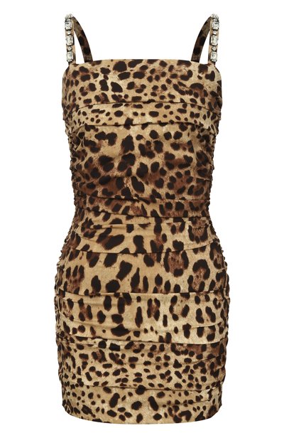 Женское шелковое платье DOLCE & GABBANA, арт. F663HZ/FSADD