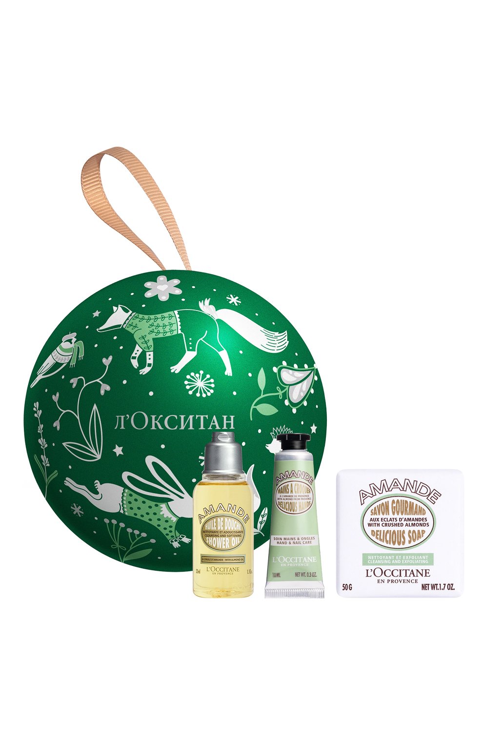 Набор миниатюр "сладкий миндаль" (35+50+10ml) L`OCCITANE, арт. 144984, фото 1