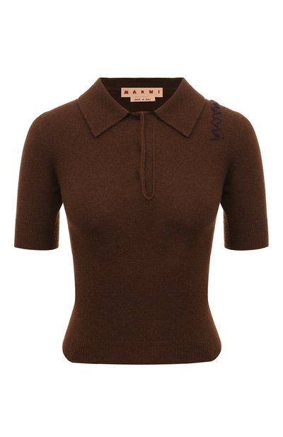 Поло из шерсти и кашемира MARNI, арт. P0MD0040E0/UFZ375, фото 1