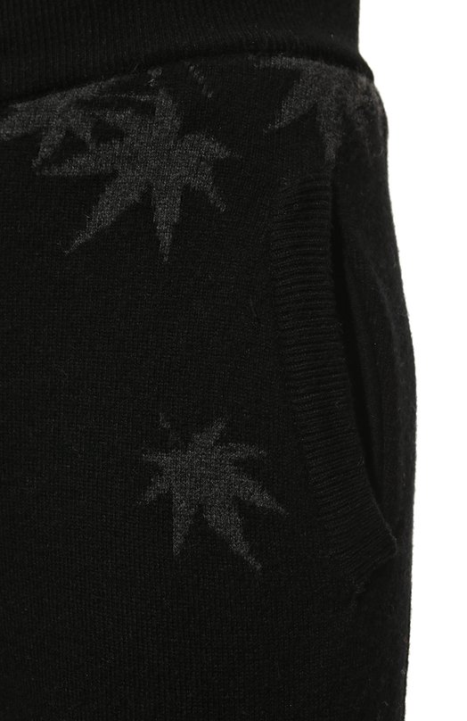 Джоггеры из шерсти и кашемира Bardqua Чёрный, фото 5