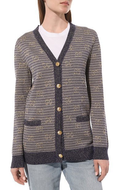 Кардиган из шерсти и вискозы GUCCI, арт. 644773 XKBOO, фото 3