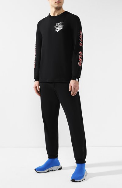 Хлопковый лонгслив BILLIONAIRE BOYS CLUB, арт. B19141, фото 2