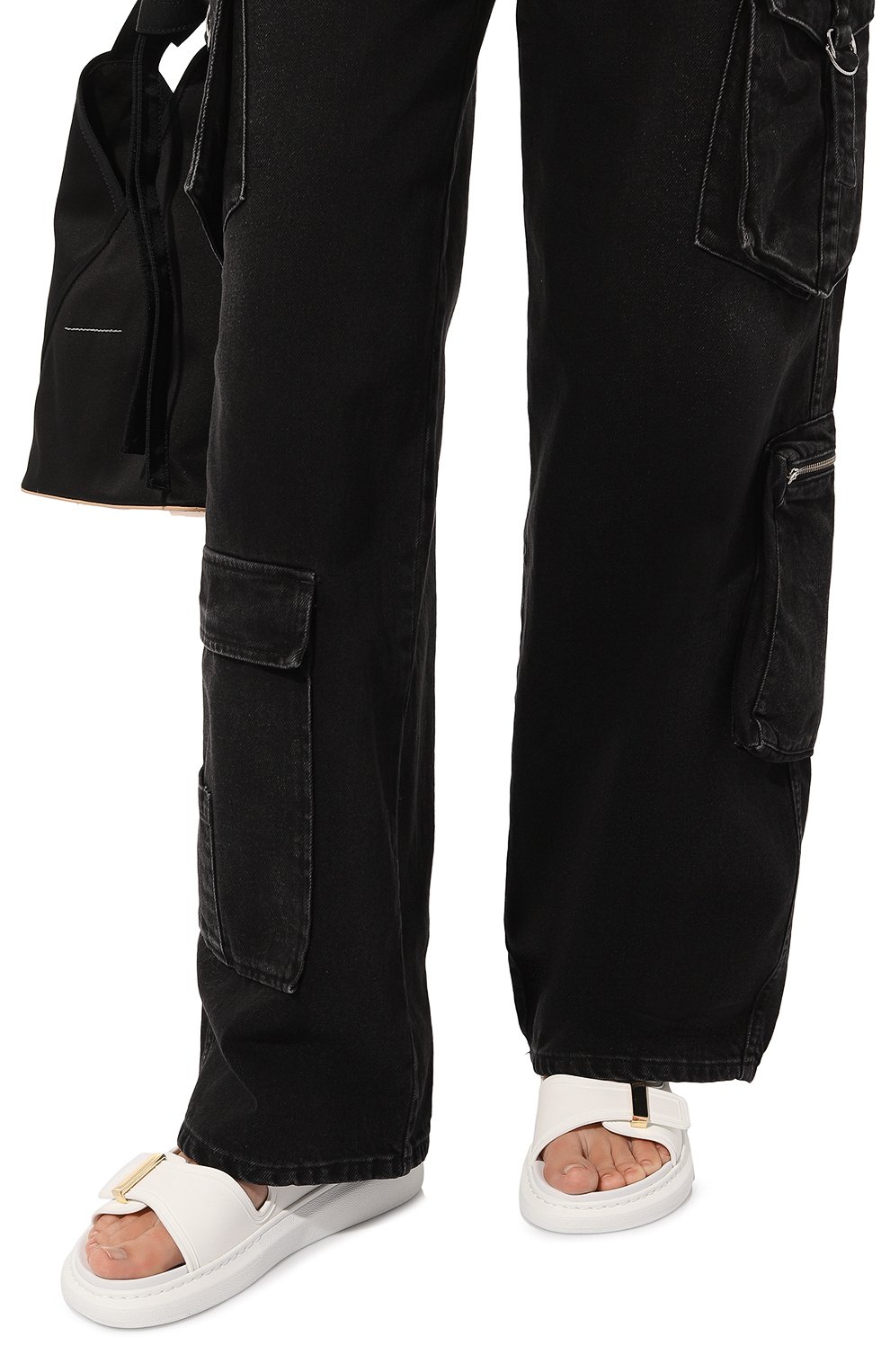 Шлепанцы ALEXANDER MCQUEEN, арт. 658063/W4Q52, фото 3