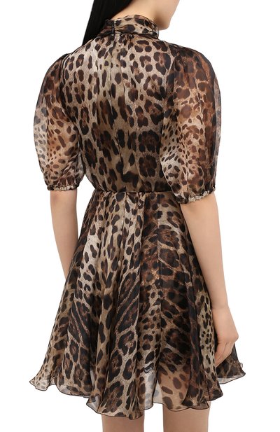 Шелковое платье DOLCE & GABBANA, арт. F6H7QT/HS15L, фото 4