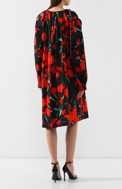Хлопковое платье DRIES VAN NOTEN, арт. 191-11097-7100, фото 4