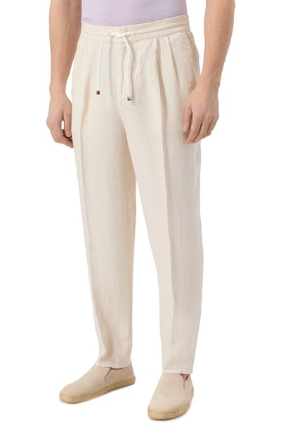 Льняные брюки BRUNELLO CUCINELLI, арт. M243DE1710, фото 3