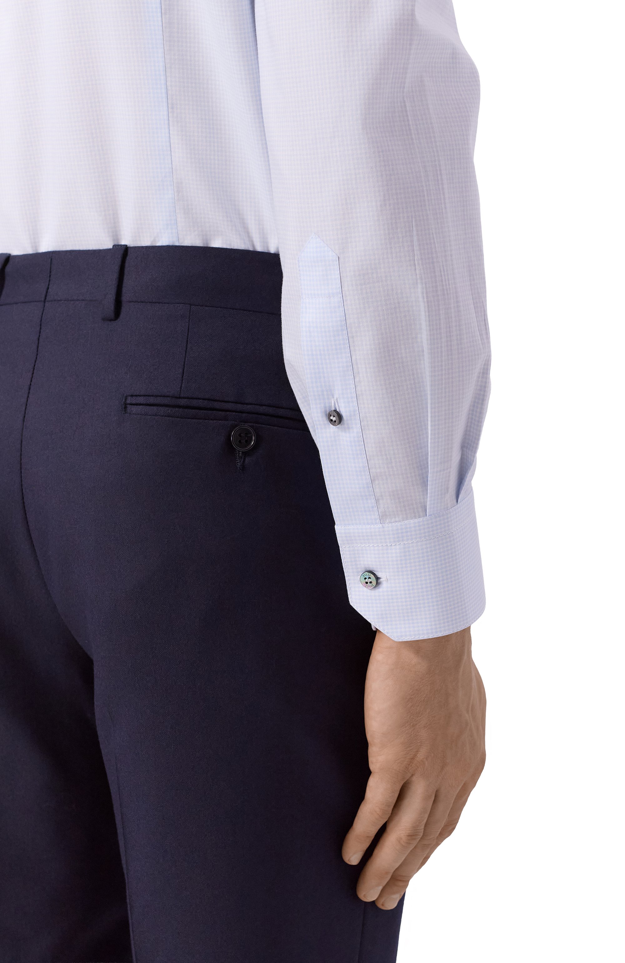 Хлопковая сорочка ZILLI, арт. CLAB01M010005546Q, фото 5