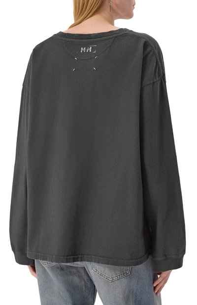 Хлопковый лонгслив MAISON MARGIELA, арт. S51GC0535/S24567, фото 4