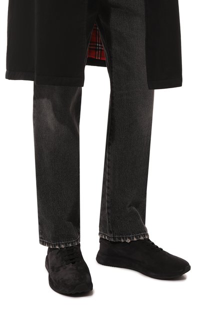 Замшевые кроссовки race OFFICINE CREATIVE, арт. RACE/017/LIGHT CACHEMERE, фото 3