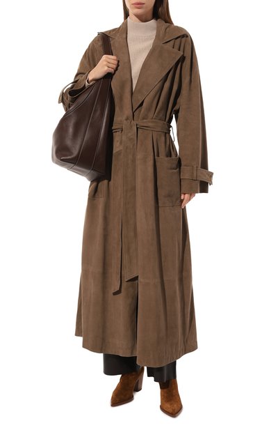 Замшевый плащ YANINA, арт. T-2720, фото 2