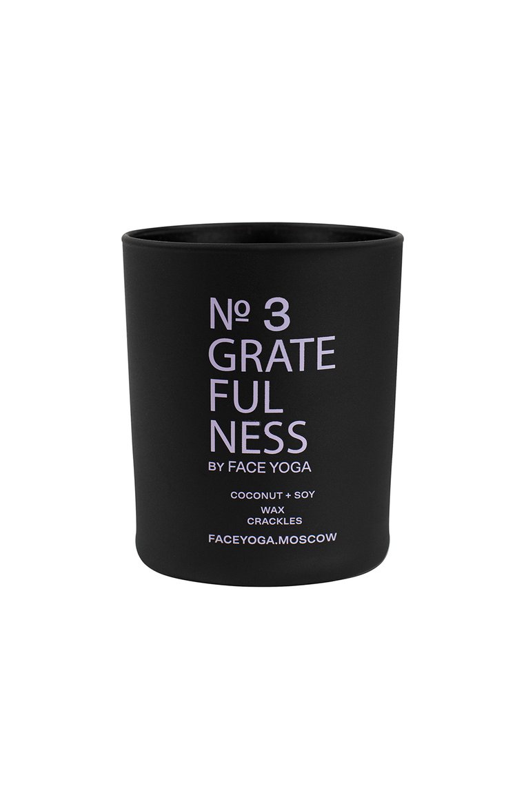 Свеча-практика gratefulness (250ml) FACE YOGA бесцветного цвета, арт. 4673735409200 | Фото 1 (Нос: Не проставлено; Региональные ограничения белый список (Axapta Mercury): Не проставлено; Ограничения доставки: flammable, fragile-2)