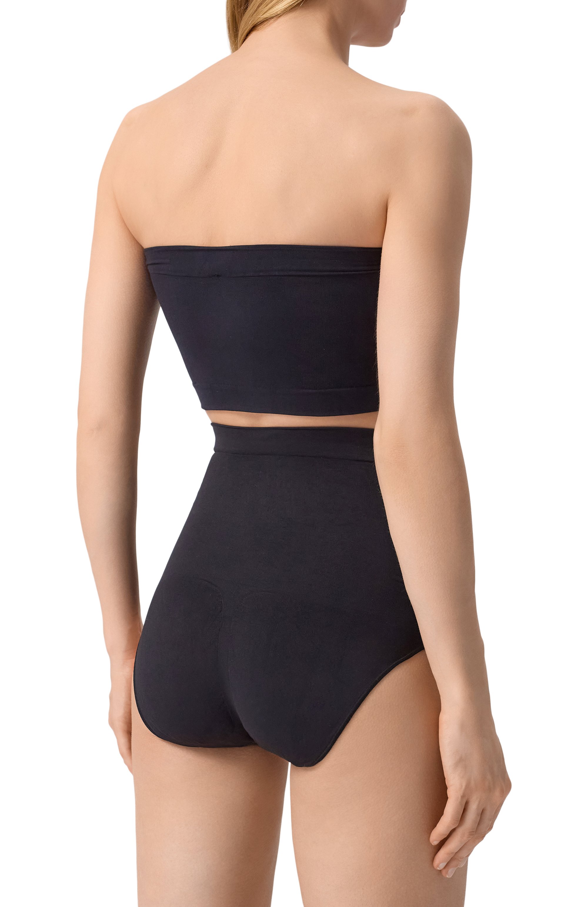 Трусы с завышенной талией BYE BRA черного цвета по цене 6810 руб., арт. 2036, фото 3 Трусы с завышенной талией BYE BRA, арт. 2036, фото 3