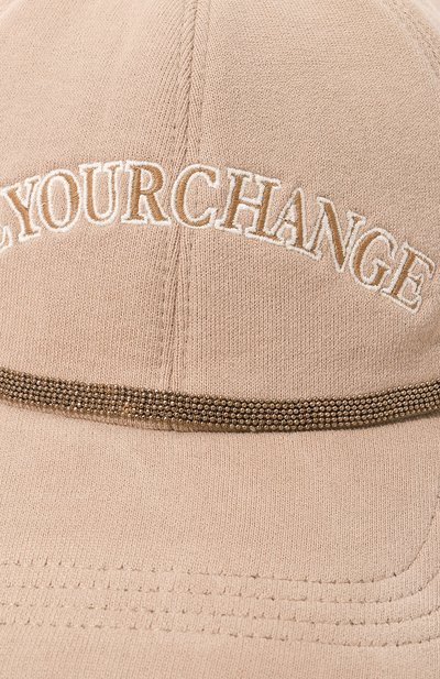 Хлопковая бейсболка BRUNELLO CUCINELLI, арт. MCAP90181, фото 4