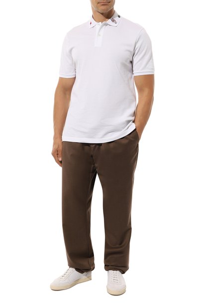 Хлопковое поло GUCCI, арт. 523059 X9U96, фото 2