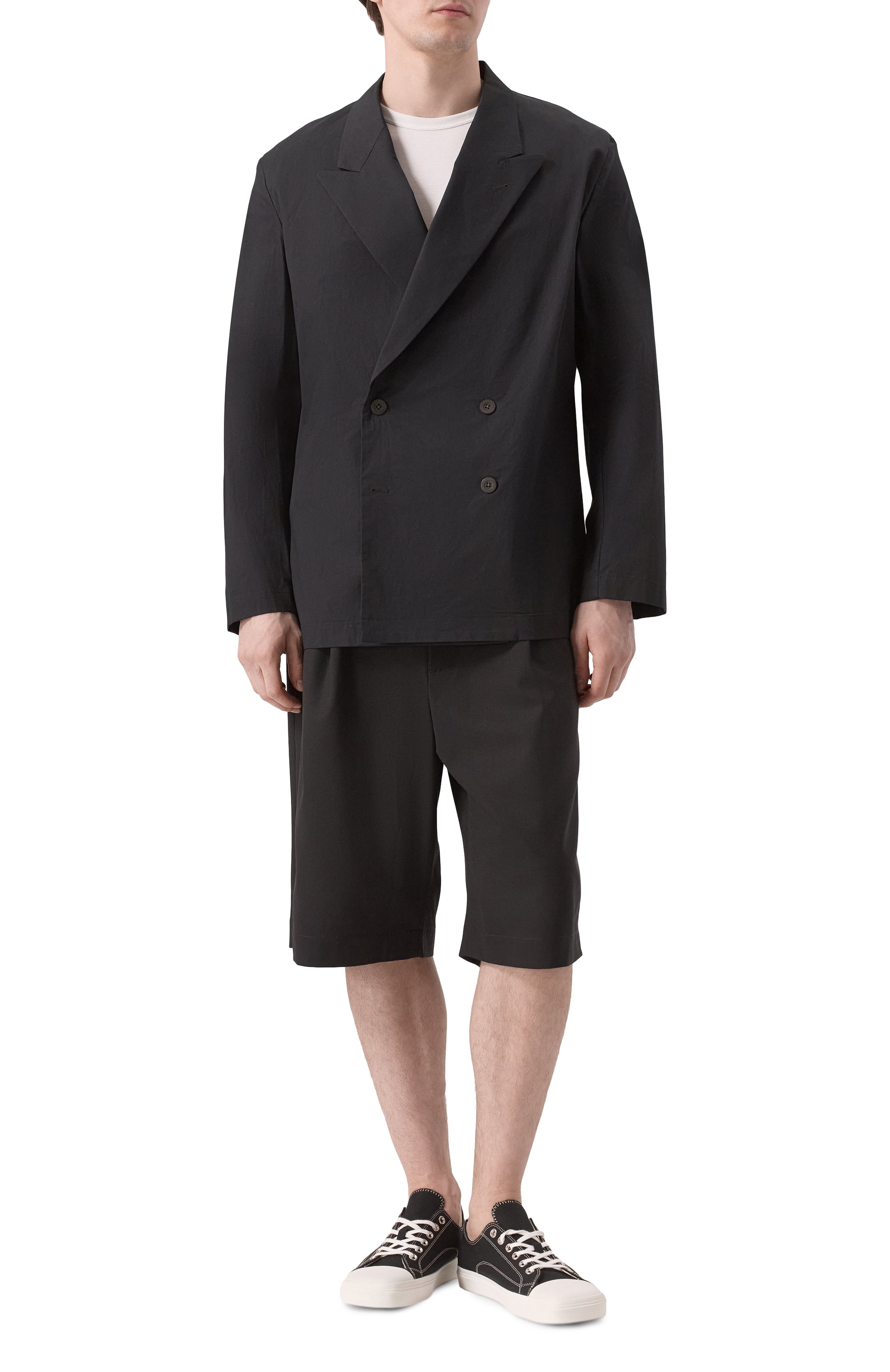 Хлопковый пиджак DRIES VAN NOTEN, арт. 251-020717-1147, фото 2