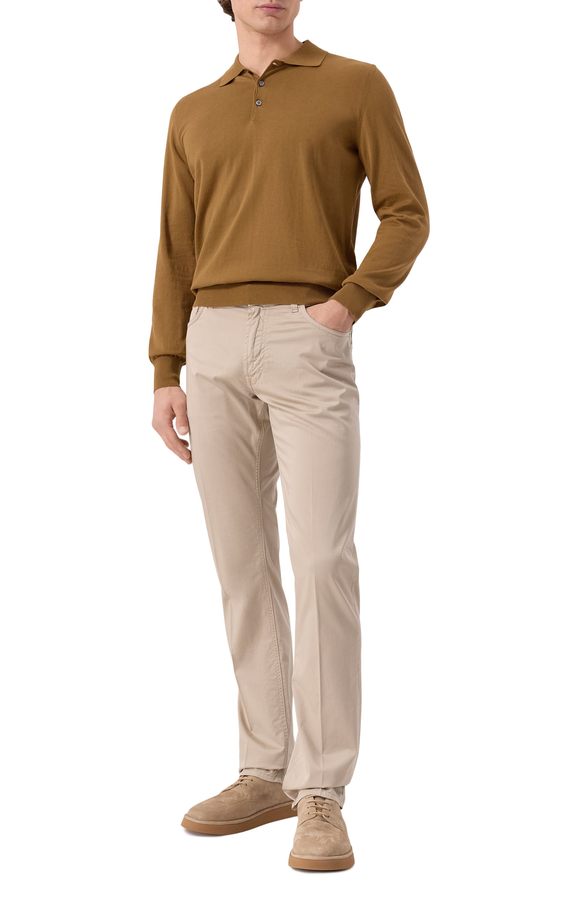 Хлопковое поло CANALI, арт. C0017/MK00145, фото 2