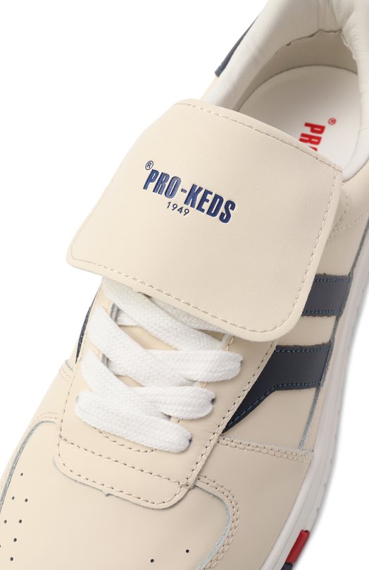 Кожаные кеды Field King Pro-Keds 1949 FIELD KING/LEATHER Кремовый  FIELD KING/LEATHER Фото 7