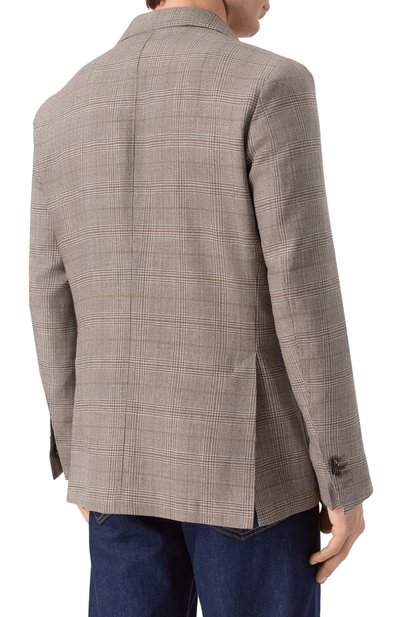 Пиджак из шерсти и льна CORNELIANI, арт. 27X560/2716308, фото 5