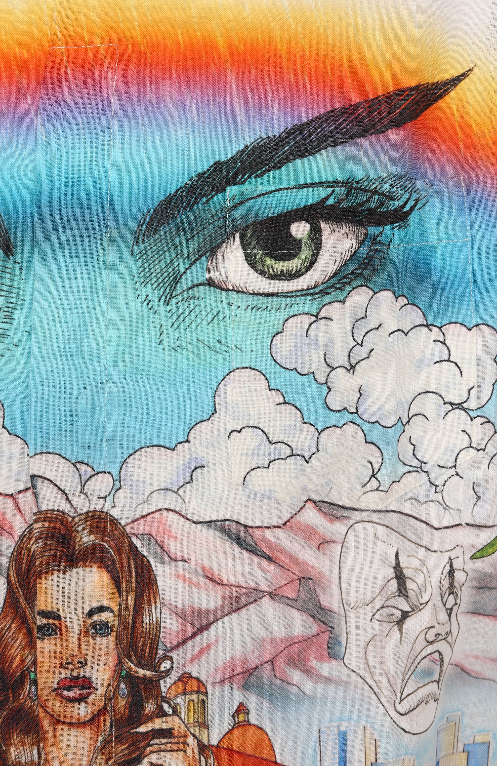 Льняная рубашка CASABLANCA, арт. U-MS25-SH-006-04, фото 6