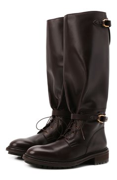 Кожаные сапоги RALPH LAUREN, арт. 815857972, фото 1