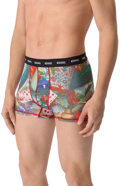 Боксеры DIESEL разноцветного цвета по цене 4375 руб., арт. A19562/0DLBE, фото 2 Боксеры DIESEL, арт. A19562/0DLBE, фото 2