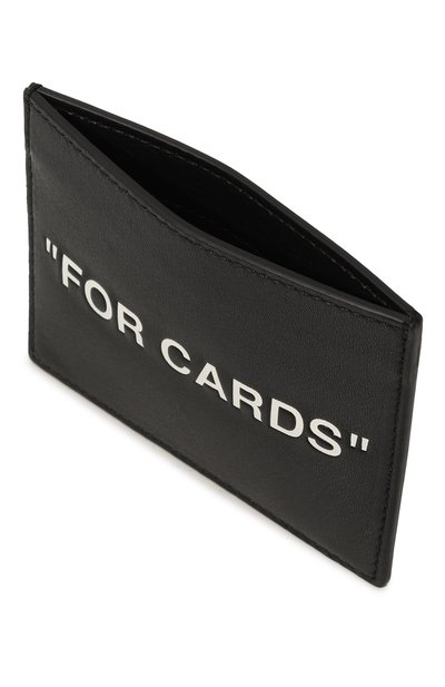 Кожаный футляр для кредитных карт OFF-WHITE, арт. OMND031C99LEA0011001, фото 3