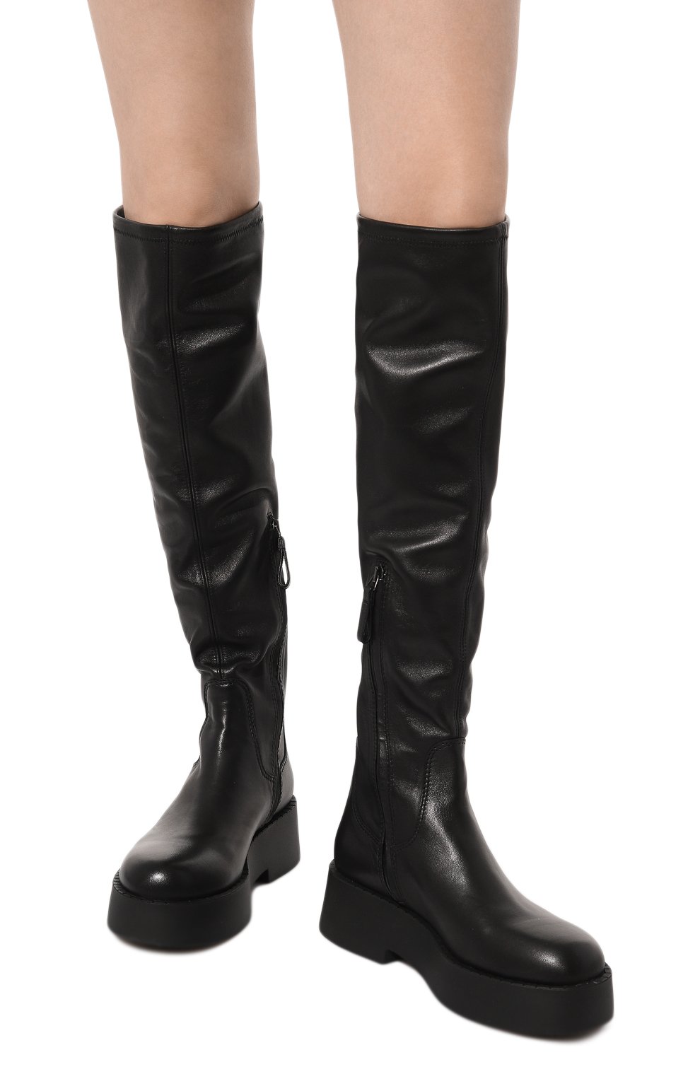 Кожаные сапоги PREMIATA, арт. M6832/NAPPA/NAPPA STRETCH, фото 3