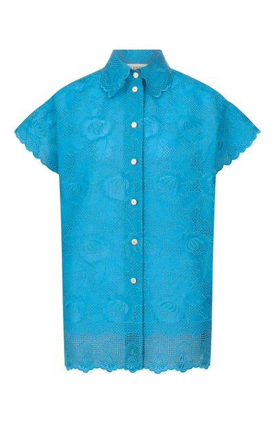 Женская хлопковая рубашка VALENTINO, арт. 8B3AA0F1/A4G