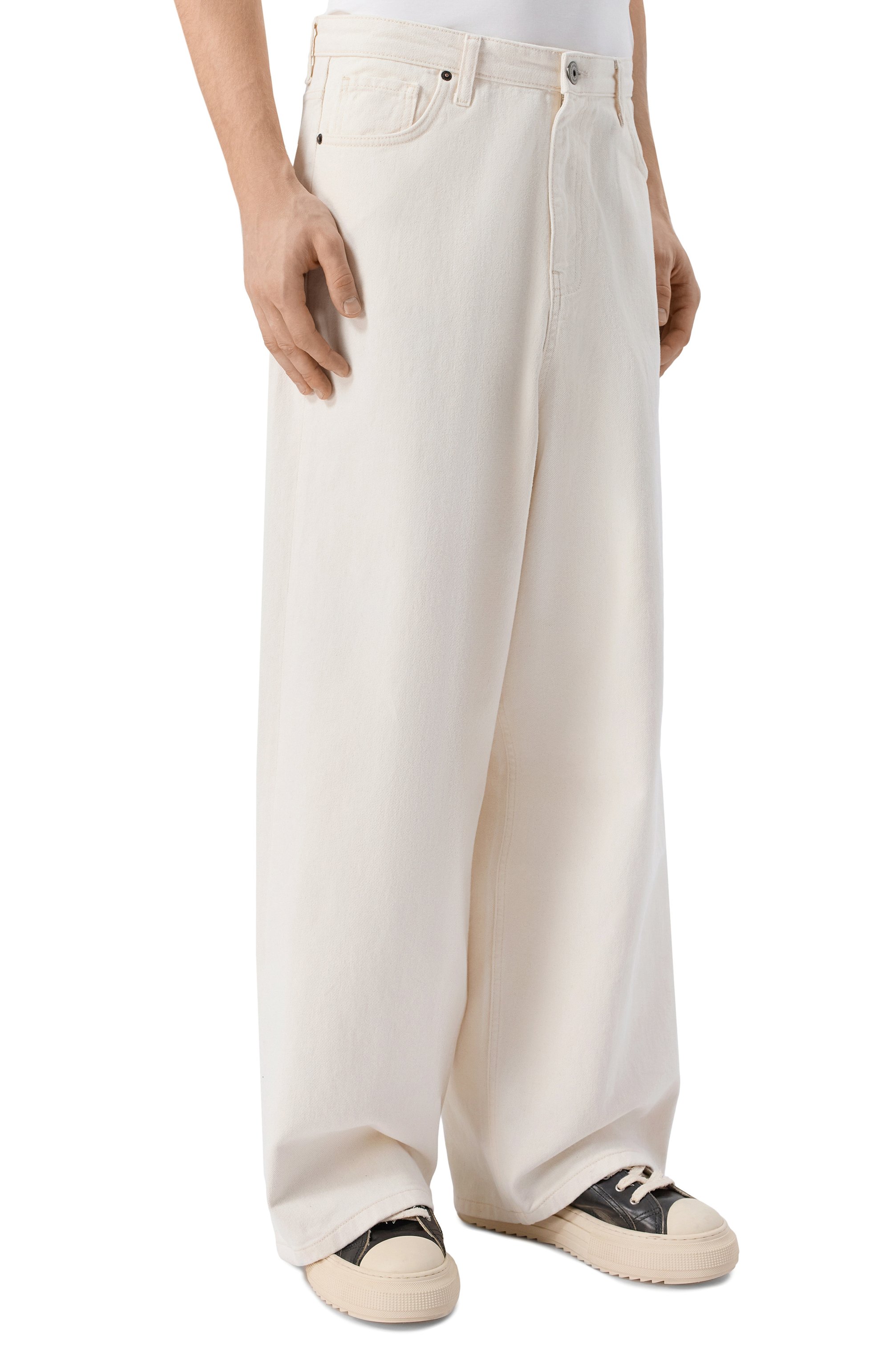 Джинсы PLANTA ROSA кремового цвета по цене 29500 руб., арт. PR/JEANS007, фото 4 Джинсы PLANTA ROSA, арт. PR/JEANS007, фото 4